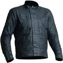 Lindstrands Fergus wasserdichte Motorrad Textiljacke, schwarz-grau, Größe 52 - Motorradjacke mit Dryway+ Membran, wind- und wasserdicht sowie atmungsaktiv – perfekt für jede Wetterlage auf der Straße.