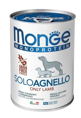 Monge Dog Nur Lamb 400 Gr