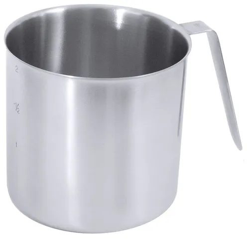 Contacto Edelstahl Messbecher zylindrisch 1 l