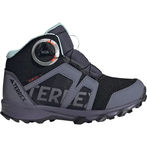 adidas Terrex Kid's Terrex BOA Mid Rain Ready - Wanderschuhe 35,5 - Halbhoher, wasserdichter Wanderschuh für Kinder mit BOA-Drehverschluss und Schnellschnürung, ideal für Trekking und Abenteuer in der Natur.