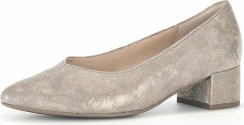Gabor Caruso Metallic Muschel Pumps in weiß von Gabor