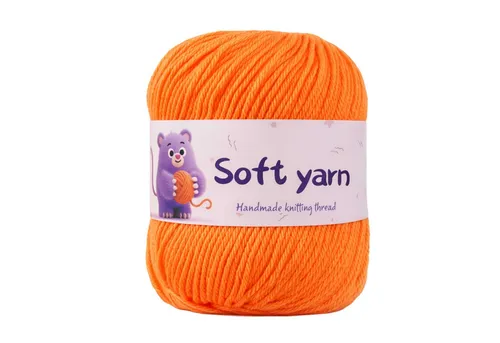 INDIGOS UG Acrylgarn 6-fach 10x50g = 500g Strickgarn Set - selbststreifendes Garn Häkelwolle