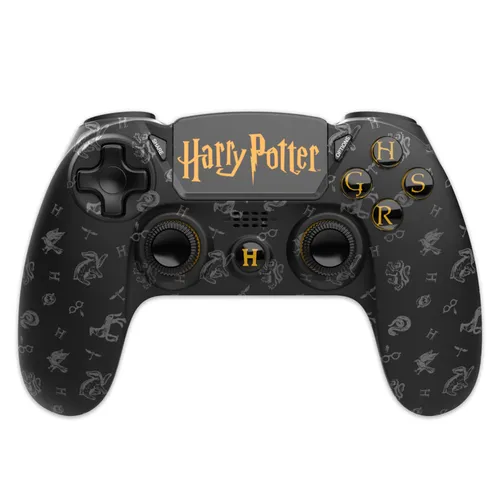 Freaks and Geeks Harry Potter Wireless Controller - PS4 - Controller für PS4, Harry Potter Edition mit kabelloser Bluetooth-Technologie für grenzenlosen Spielspaß.