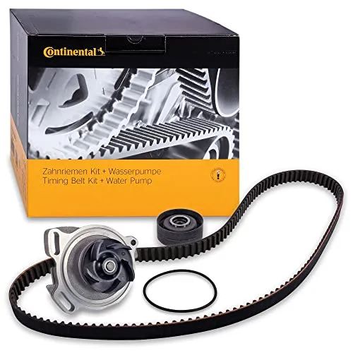 CONTITECH CT539WP1 Wasserpumpe + Zahnriemensatz - Auto-Zahnriemen-Kits, inklusive hochwertiger Wasserpumpe für optimale Motorleistung und Langlebigkeit – ideal für den Austausch und die Wartung Ihres Fahrzeugs.