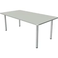 Prime Schreibtisch Lichtgrau 200 x 80 cm von Kerkmann