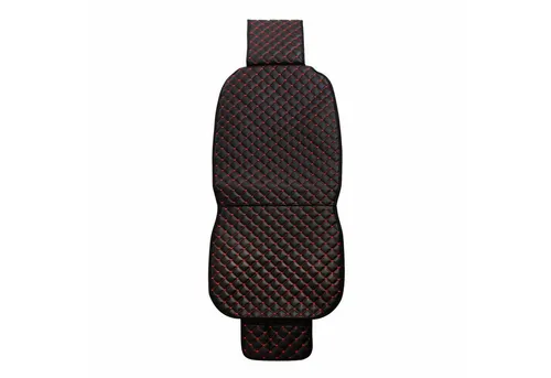 OMAC Autositzschutz für Ssangyong Korando Tivoli Actyon - PU-Leder in Schwarz-Rot - Schützender Autositzbezug aus hochwertigem PU-Leder, abwaschbar und mit eleganter Soft Touch-Oberfläche. Ideal für den täglichen Einsatz in Ihrem Kfz.