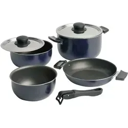 Campingaz 202031 Trekking Camping-Geschirrset 9-teilig - Campinggeschirr, 9-teiliges Set für Outdoor-Abenteuer, leicht und platzsparend für einfaches Transportieren.