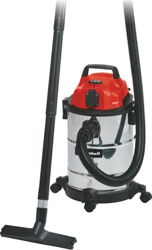Einhell Nass-Trockensauger TC-VC 1820 SA - 20 Liter, 1250 Watt, mit Automatiksteckdose für Elektrowerkzeuge und Blasfunktion für schwer erreichbare Ecken