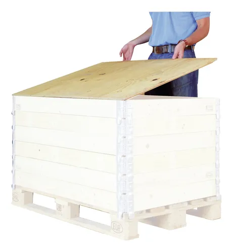TransPak Holzaufsatzdeckel 800 x 600 x 8 mm - 7550218