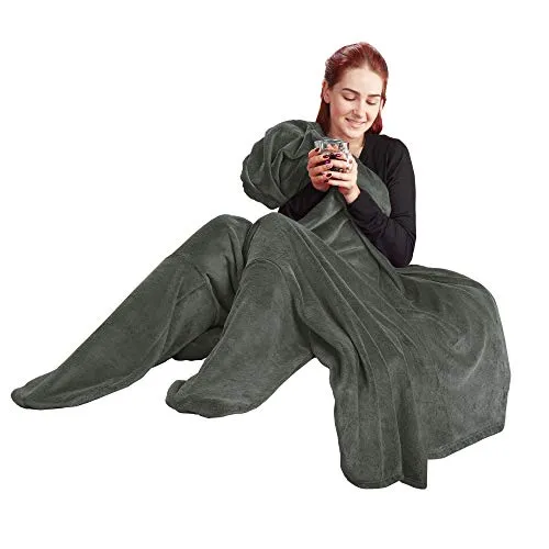 CelinaTex Wohndecke Footy Kuscheldecke mit Socken von CelinaTex
