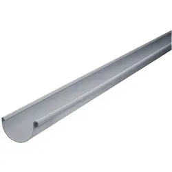 Inefa PVC Regenrinne grau