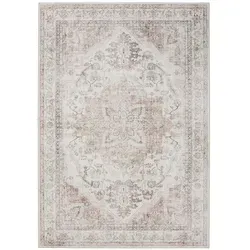 benuta Vintage-Teppich in Rosa-Beige, 140x200 cm in beige von benuta