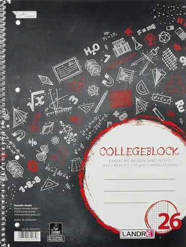 LANDRE Collegeblock 