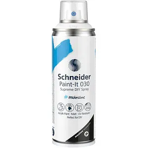 Schneider Paint-It 030 Supreme DIY Acrylspray Sprühfarbe weiß, 1 St.