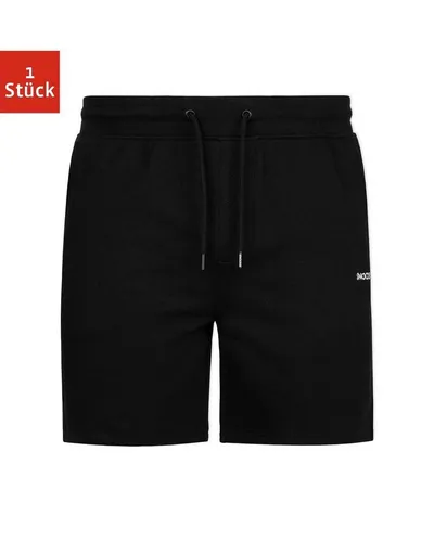 SNOCKS Trainingsshorts für Herren - Bequeme Sport Shorts aus 100% Bio-Baumwolle, ideal für Freizeit und Sport. Mit praktischem Kordelzug und lässiger Passform für höchsten Tragekomfort.
