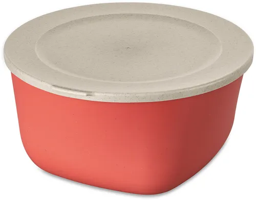 Koziol Frischhaltedose CONNECT BOX 4 mit Deckel, 4 Liter - koralle - Praktische Frischhaltedose mit 4 Litern Volumen. Ideal zur Lebensmittelaufbewahrung, spülmaschinengeeignet und platzsparend stapelbar. Der luftdichte Deckel sorgt für langanhaltende Frische.