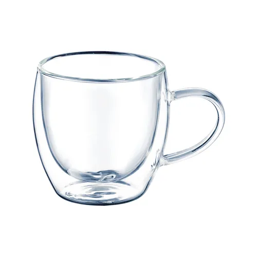 Kaffeetassen Espressotassen Doppelwandig thermische TASSEN 2er SET 100ml