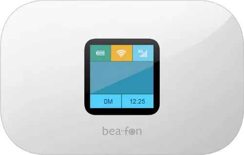 beafon MR1 - Mobiler 4G LTE Router mit Farbdisplay, bis zu 150Mbps, ideal für sicheres und schnelles Internet unterwegs