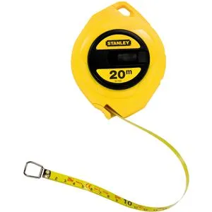 Stanley Maßband FATMAX Stahl, 0-34-105, 20m Stahlband, mit Kurbel und Nagelöse