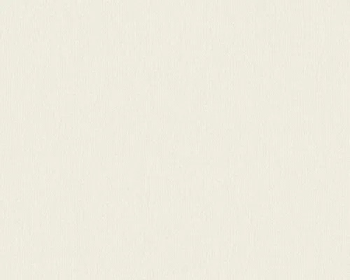 Livingwalls Tapete Uni Weiß Creme Terra 143525 - Vliestapete Einfarbig - 10,05 m x 0,53 m Made in Germany