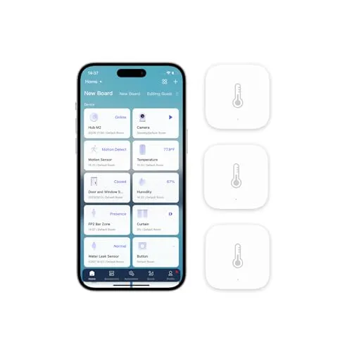 Aqara Zigbee Temperatursensor Luftfeuchtigkeitsmesser 3er-Pack