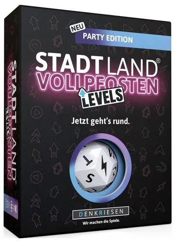 D&R Denkriesen STADT LAND VOLLPFOSTEN Levels Party 4260528097456 Anzahl Spieler (max.): 6