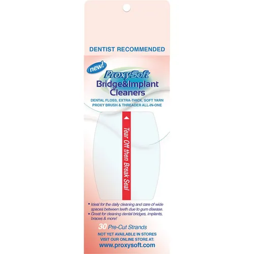 ProxySoft Worldwide, Inc. ProxySoft Zahnseide Bridge & Implant 30 Stück
