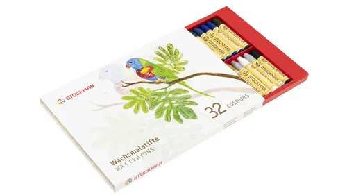 STOCKMAR Wachsmalstifte, 32 Farben