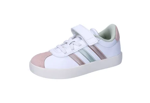 adidas Kinderschuhe VL COURT 3.0 EL C in Weiß, Größe 28 - Sneaker für Mädchen, stylisch und bequem, ideal für aktive Kinder, jetzt versandkostenfrei bestellen!