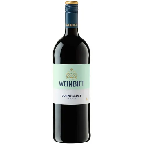 Weinbiet Dornfelder QbA trocken,rot 1000 ml