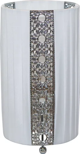 Näve Stoff Tischleuchte; Farbe: weiß, 3112223