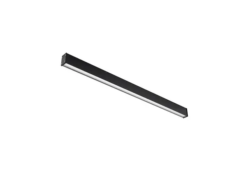 Licht-Erlebnisse Deckenleuchte UNRISS - Elegante LED-Deckenlampe Schwarz - Moderne Deckenleuchte aus lackiertem Stahl in Schwarz. Ideal für Wohnzimmer, Flur oder Büro. Inklusive energiesparendem LED-Leuchtmittel für angenehmes warmweißes Licht.