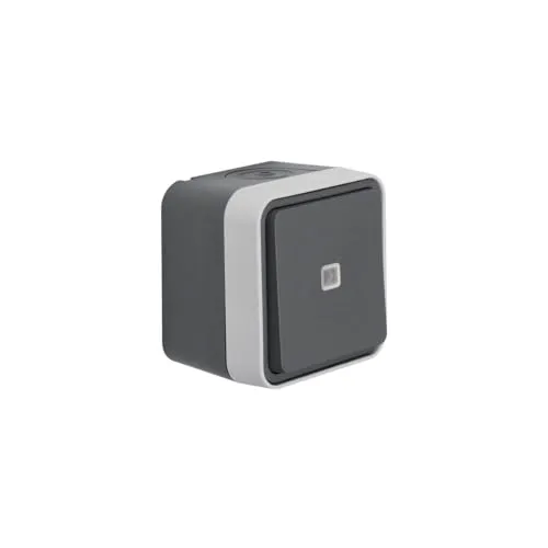 Berker Taster Wechsler lichtgrau 50763505 von Berker