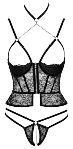 Hebe Set Zip 85B/L Schwarz