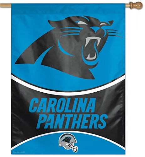 Wincraft NFL Vertical Fahne 70x100cm Carolina Panthers