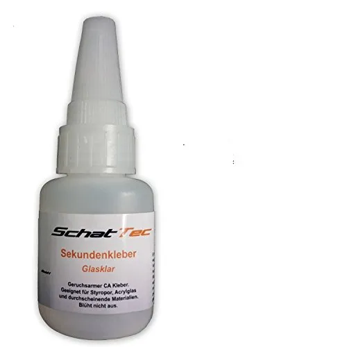 20g Sekundenkleber Superkleber glasklar für alles was durchsichtig ist und mehr...
