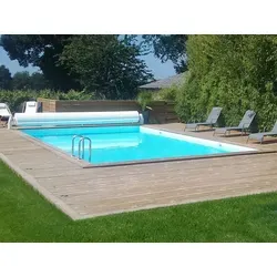 Habitat Garten Pool aus Kiefernholz, Braun, 5,2x9,2 m