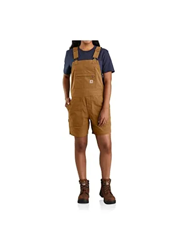 Carhartt Bekleidung Kurze Latzhose braun XL
