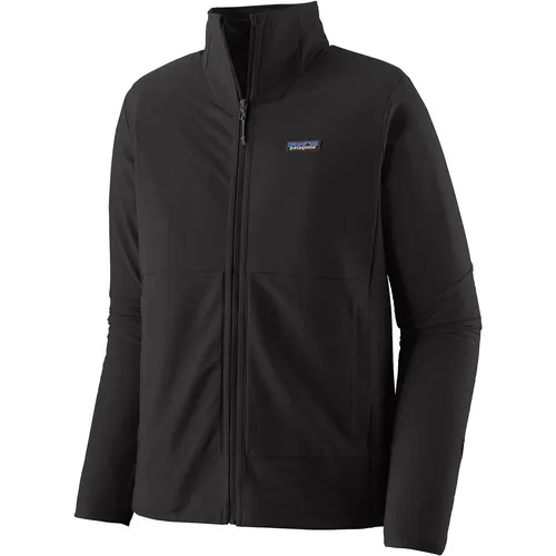 Patagonia R1 Techface Jacket - Softshelljacke XL schwarz - Funktionelle Softshelljacke in Schwarz (Gr. XL) mit Stretchmaterial und DWR-Imprägnierung. Ideal für Outdoor-Aktivitäten und vielseitig einsetzbar. Entdecken Sie weitere Patagonia Angebote im Bergfreunde.de Online-Shop!