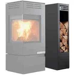 Aduro Kaminholzregal für Aduro 12 Schwarz von Aduro