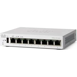 Cisco C1200-8T-D Netzwerk Switch - 8-Port Gigabit Netzwerk Switch, ideal für zuverlässige Verbindungen und hohe Datenübertragungsraten in Ihrem Netzwerk.