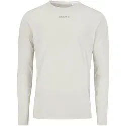 Craft ADV Essence 2 Laufshirt Herren - Creme, Größe XXL - Shirts für Herren, atmungsaktives Material sorgt für optimalen Komfort und Schutz an kühlen Trainingstagen. Ideal für ambitionierte Läufer!