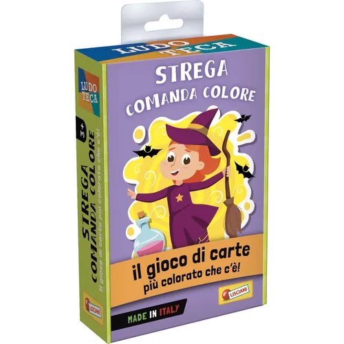 Lisciani Toys Center Children's Cards Witch Commands Color (106011)