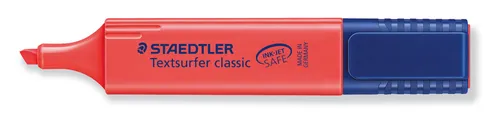 5x Staedtler Textsurfer classic rot 364-2 Textmarker Leuchtstift NEU