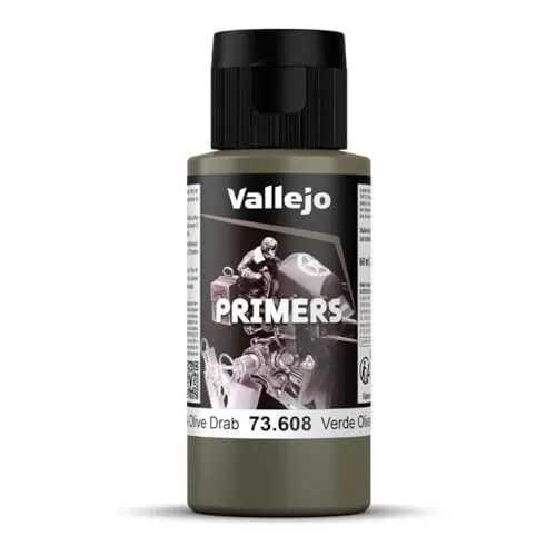 Vallejo Modell Farbe 60 ml Polyurethan-Primer US Olive Drab