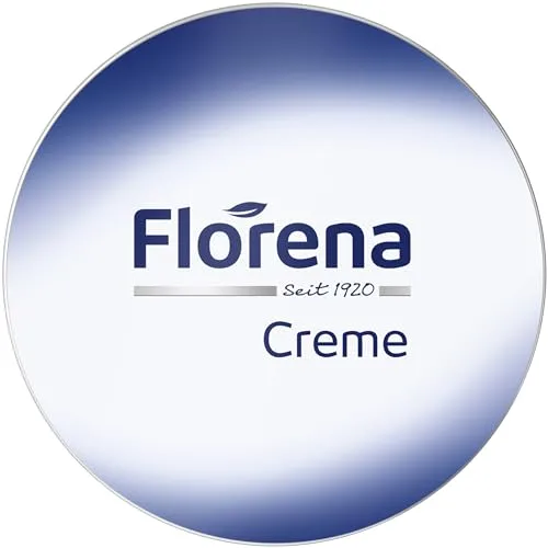 Florena Creme für alle Hauttypen und Hauttöne, 150 ml - Feuchtigkeitsspendende Bodycreme, ideal für alle Hauttypen, bietet traditionelle Pflege für ein sicheres Hautgefühl.