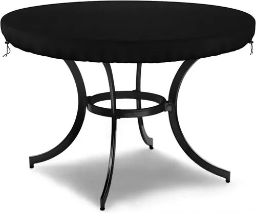 Dokon Tischplatte Abdeckung für Gartenmöbel, Ø122x10cm