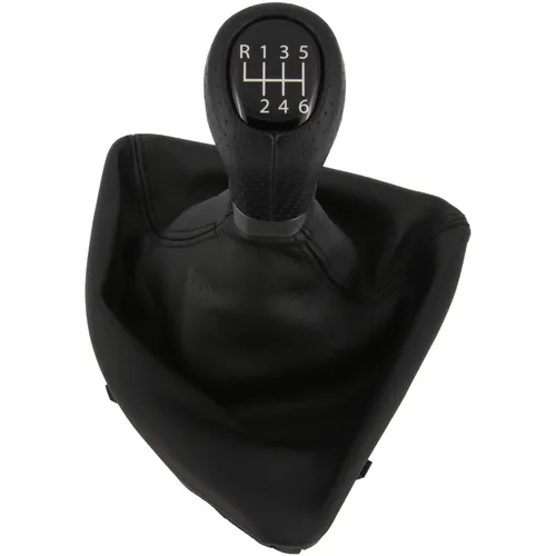 Schaltknauf + Schaltsack mit Rahmen passend für BMW 1er | E82 E88 | BJ 2006-2013