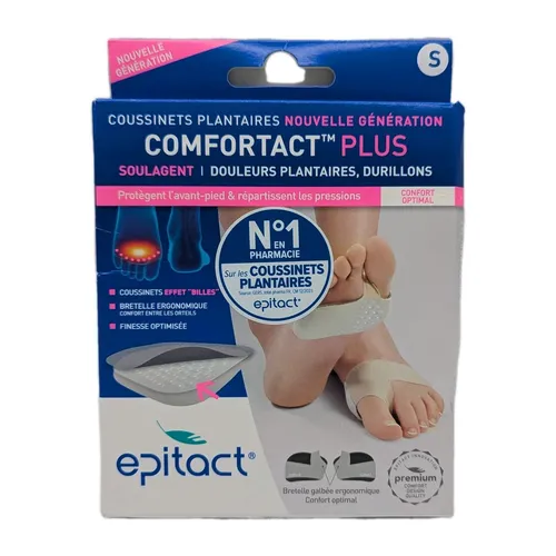 Epitact Comfortact Plus Fußpolster, 1 Paar  - Epitact Gr. S (36-38)