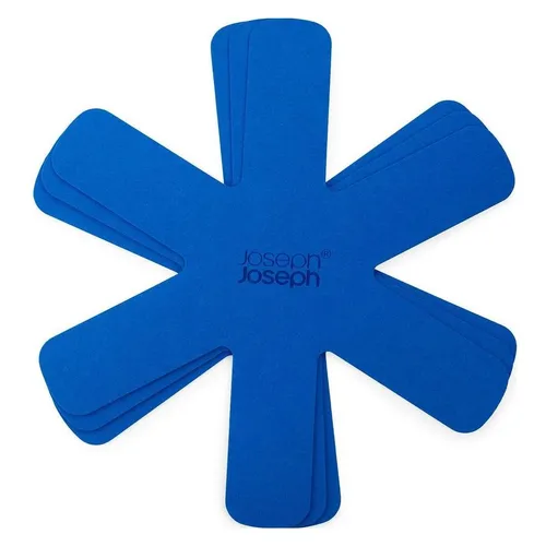 Joseph Joseph SwissCard Space 3-teiliges Topfschoner-Set - 3-teiliges Topfschoner-Set in Blau, schützt Kochgeschirr vor Kratzern und Dellen. Ideal für eine Vielzahl von Töpfen und Pfannen, sorgt für eine sichere Aufbewahrung. Einfach zu reinigen und platzsparend.